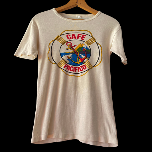 1970s Cafe Pacifico Tee Shirt Mexican Restaurant