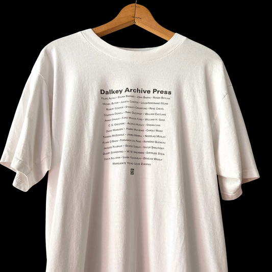 1990s Dalkey Press Archive Tee Shirt Huxley Stein