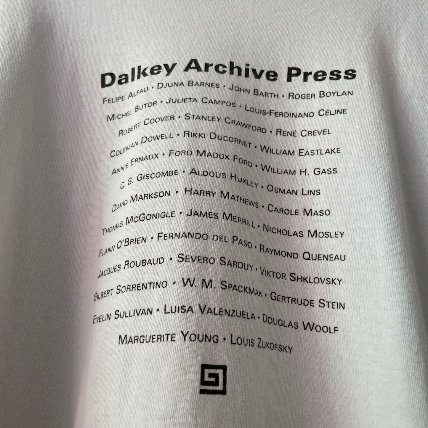 1990s Dalkey Press Archive Tee Shirt Huxley Stein