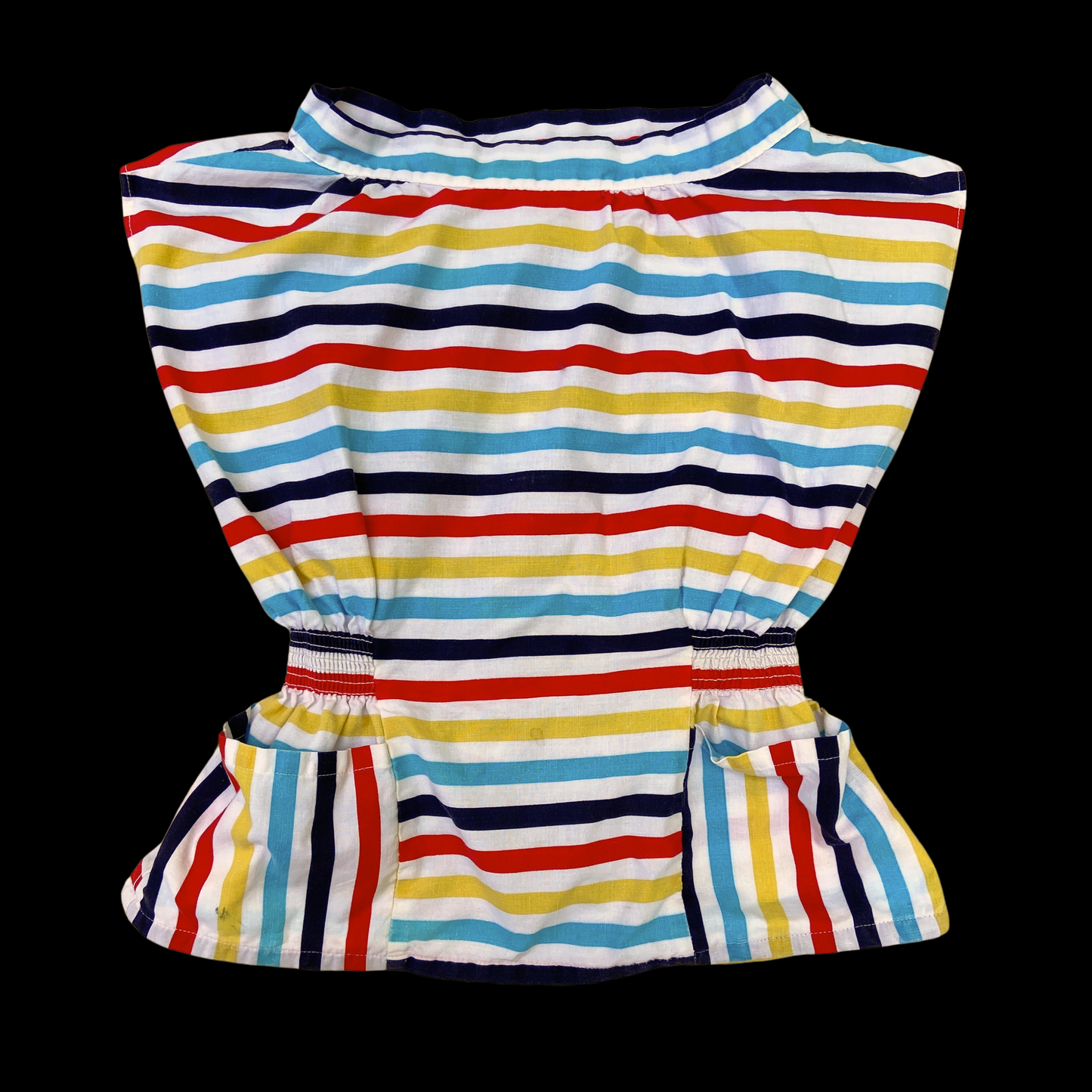 1940s Striped Cotton Shirt