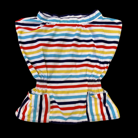 1940s Striped Cotton Shirt