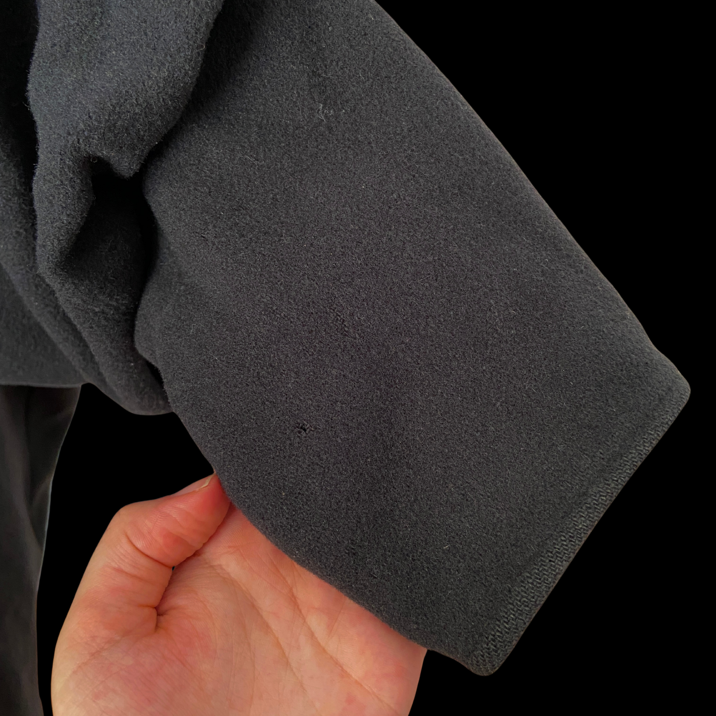 1980s Wool Cocoon Coat Issey Miyake Style