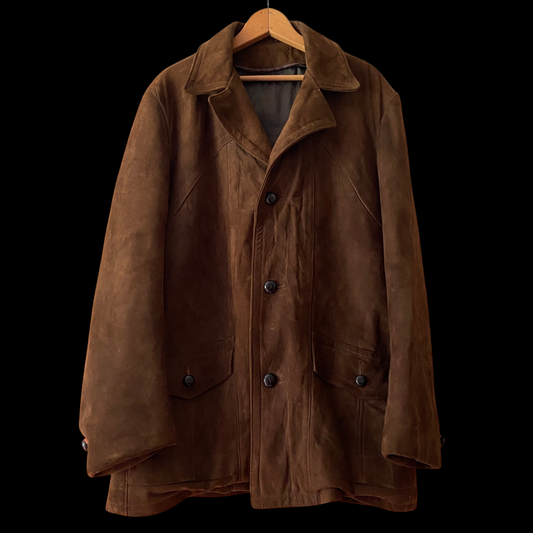 1960s Brown Suede Jacket Blazer