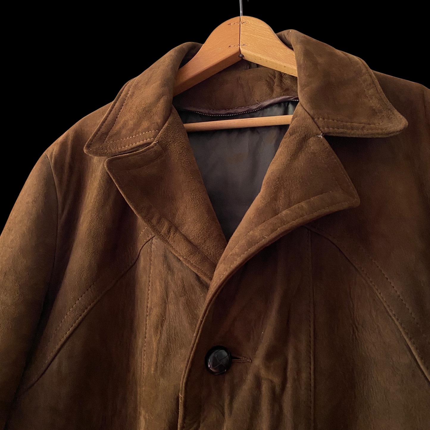 1960s Brown Suede Jacket Blazer