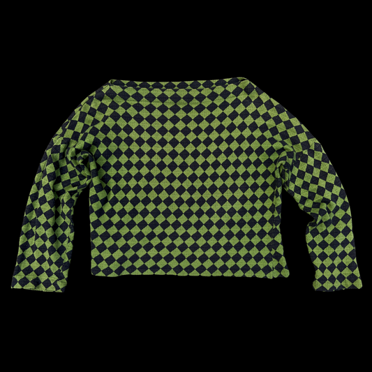 1940s 1950s Harlequin Cotton Tee