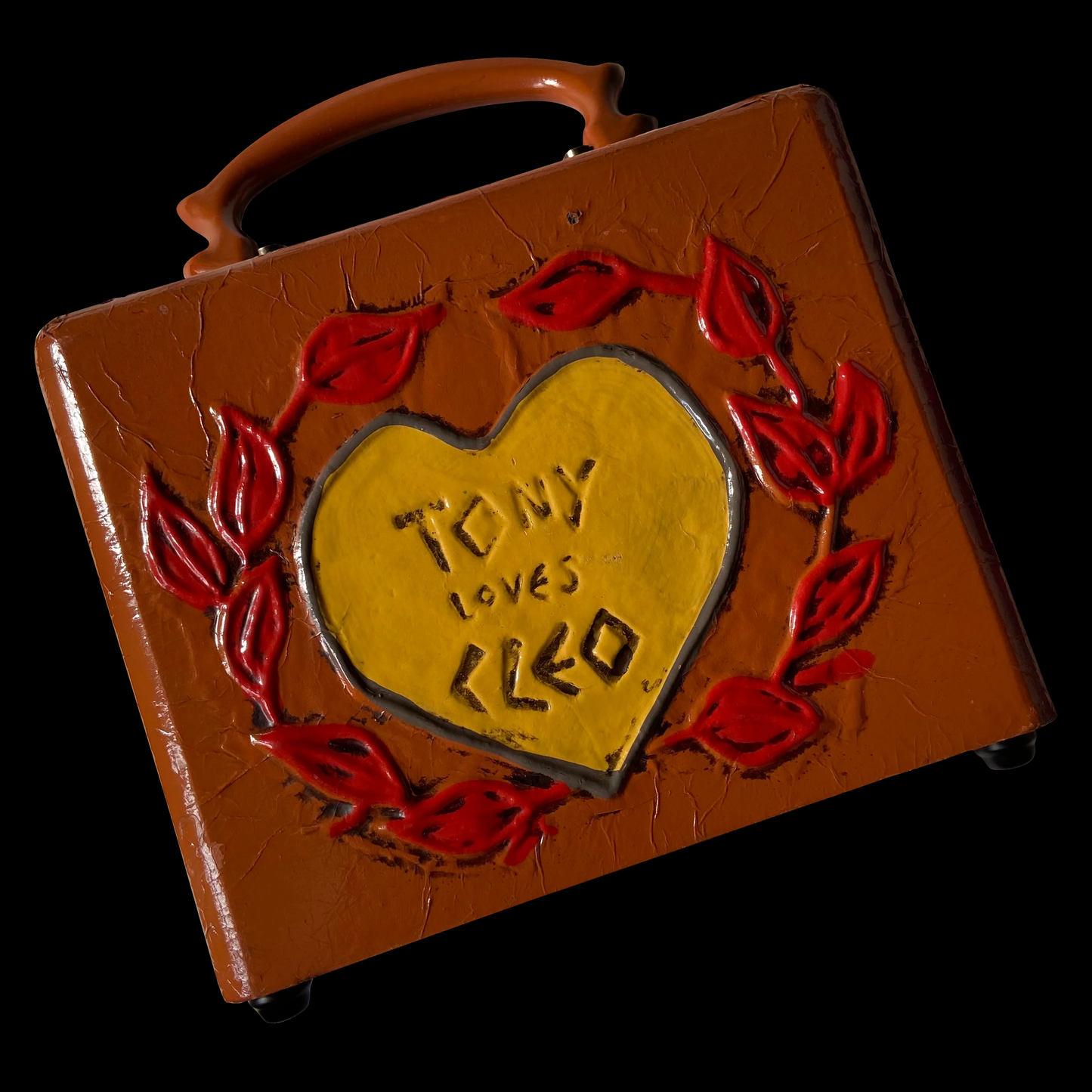 1970s Cleopatra Art Purse