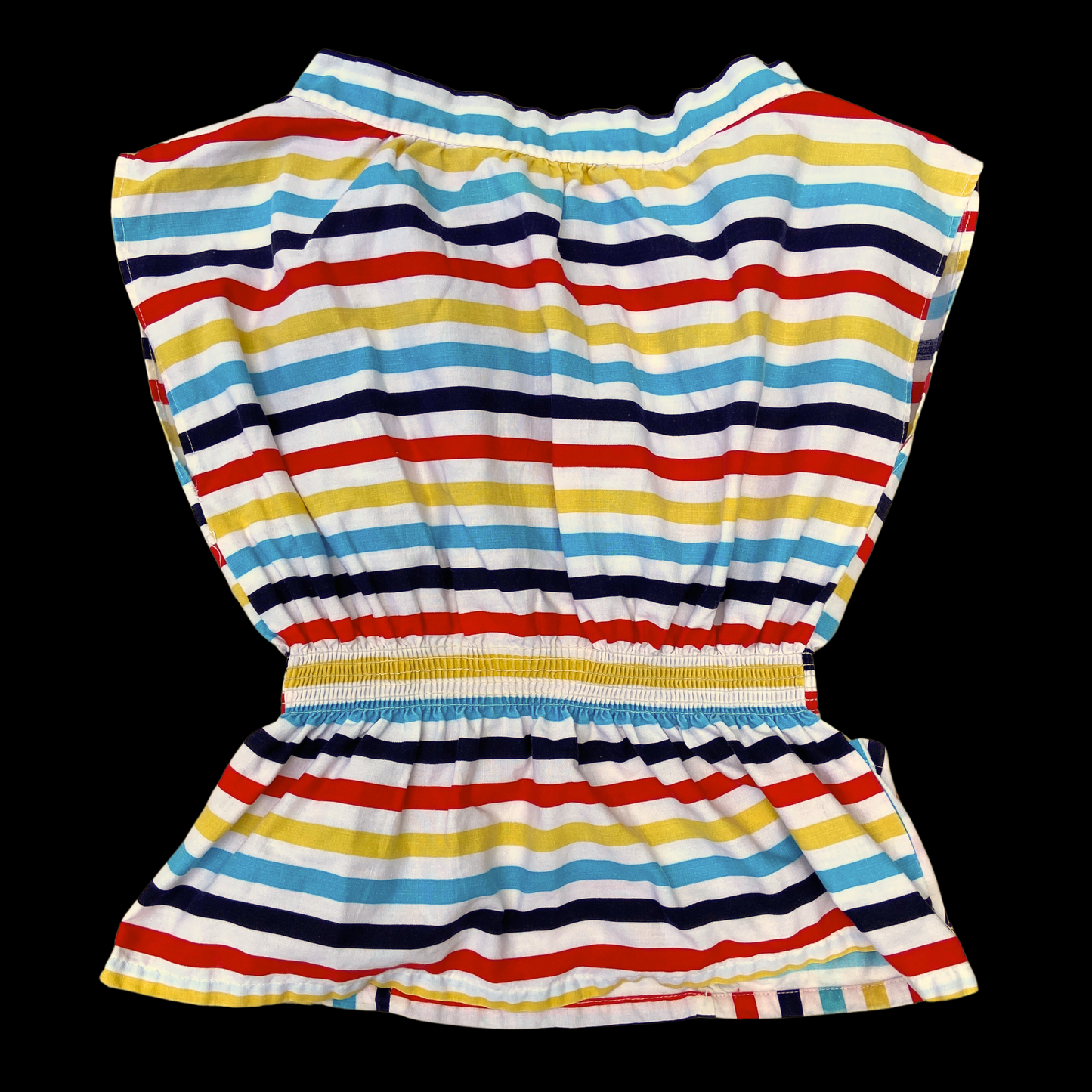 1940s Striped Cotton Shirt