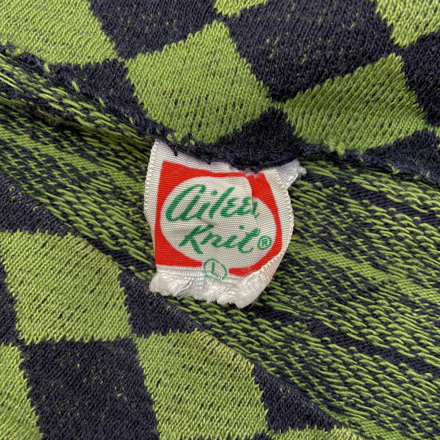 1940s 1950s Harlequin Cotton Tee