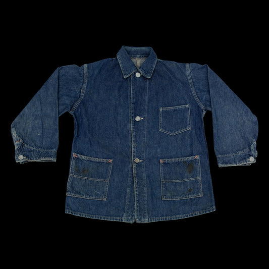 1920s 1930s Denim Chore Jacket