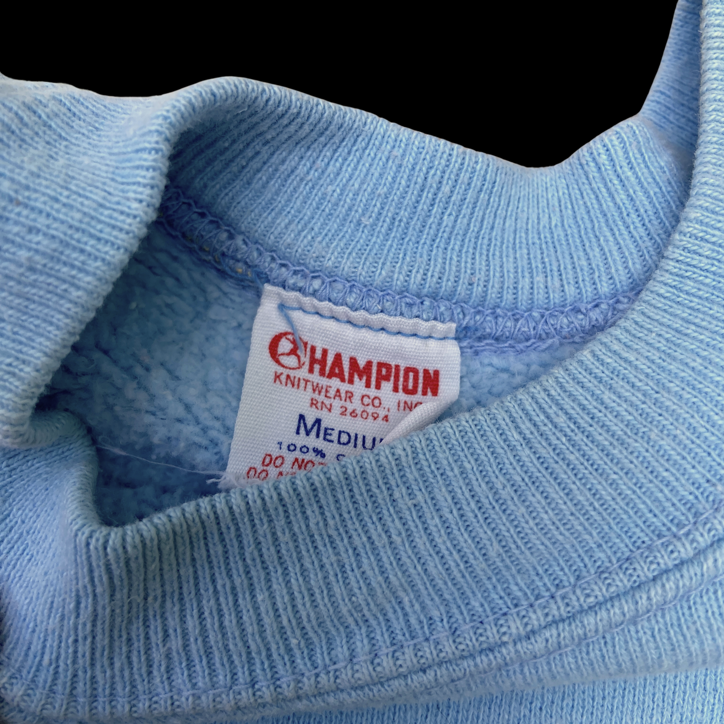 1960s Champion “Running Man” Citadel Sweatshirt Blue