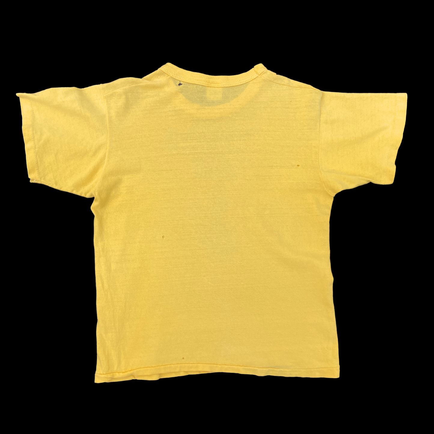 1980s Yellow Furman Singers Baby Tee