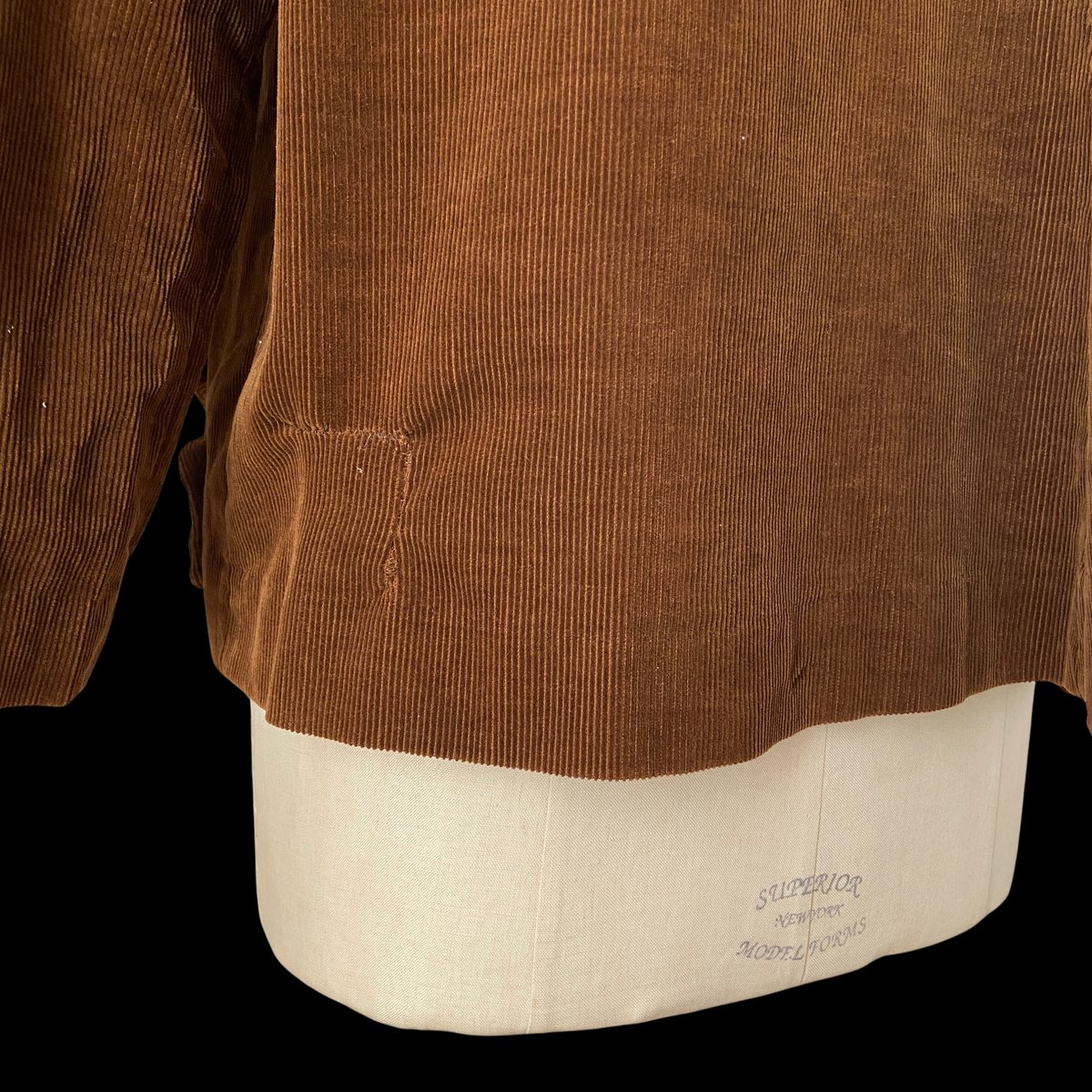 1940s Brown Corduroy Jacket