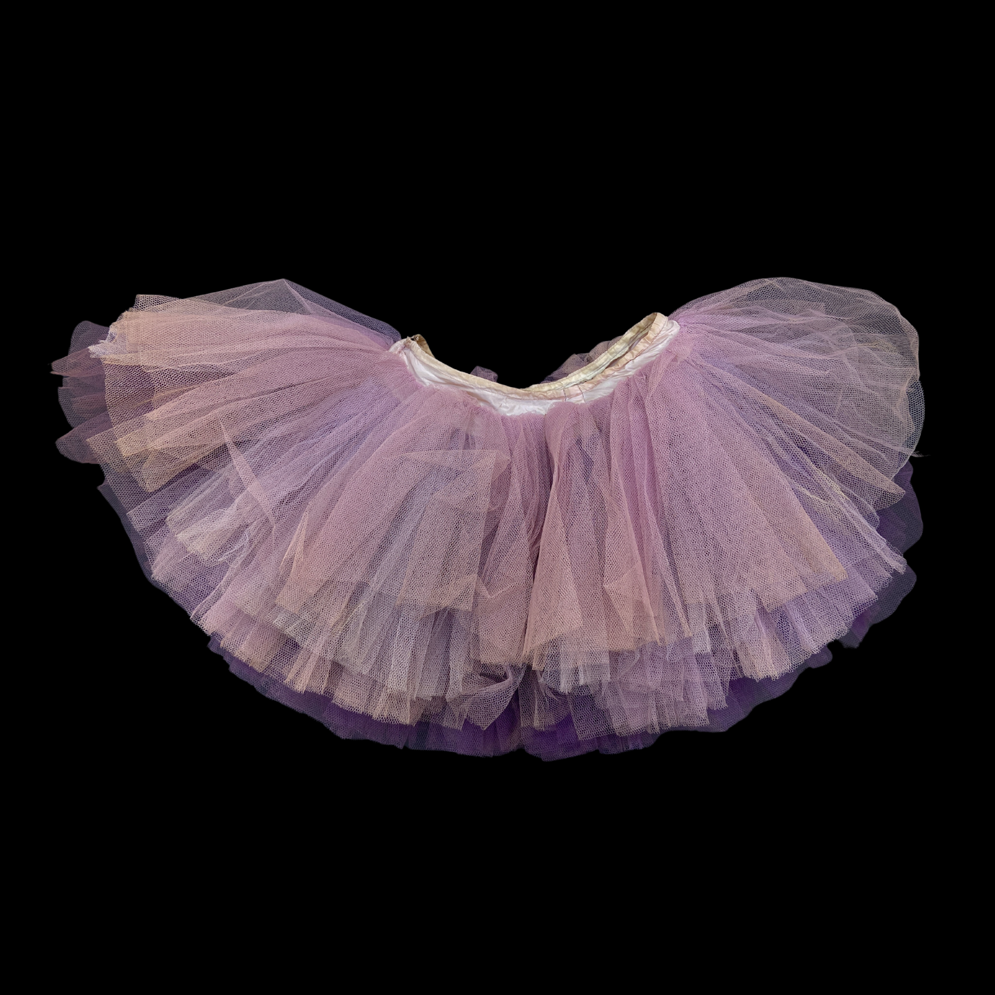 1950s Purple Tulle Tutu Skirt