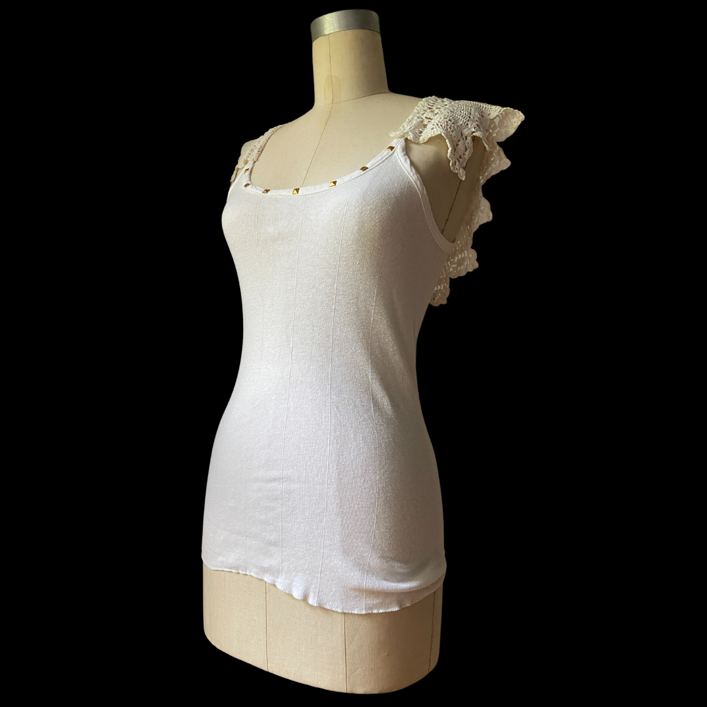 Soft Armor Tank in Cream