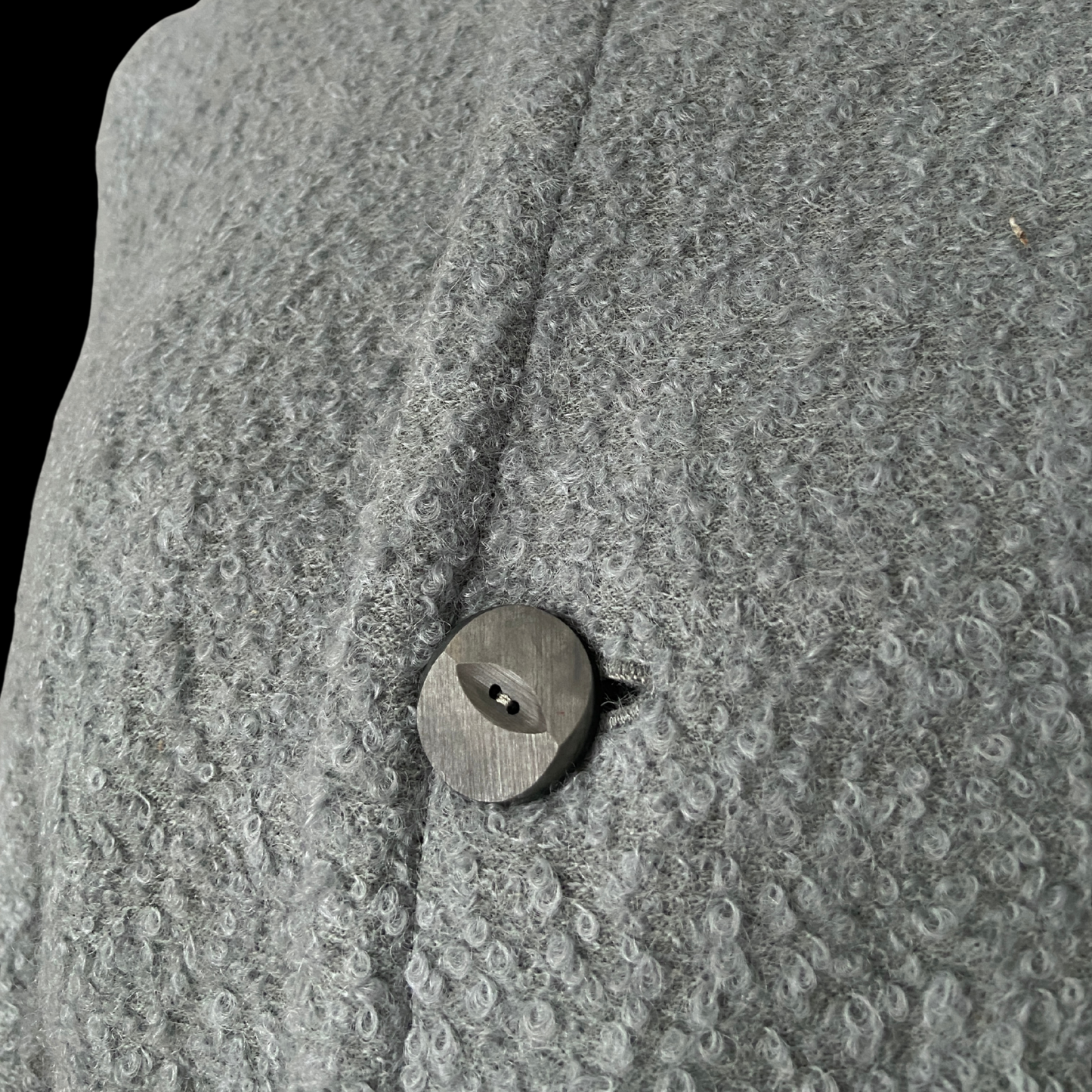 1940s Boucle Wool Jacket with Scarf