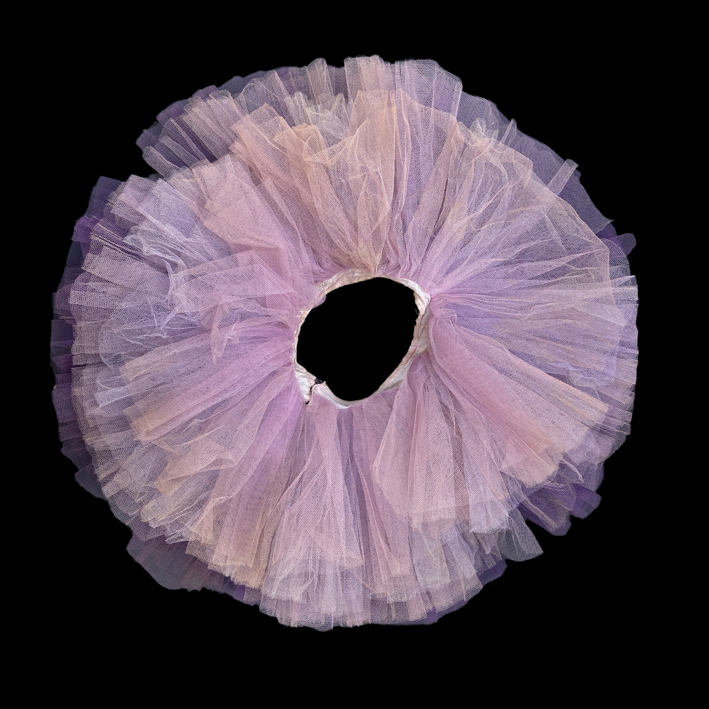 1950s Purple Tulle Tutu Skirt
