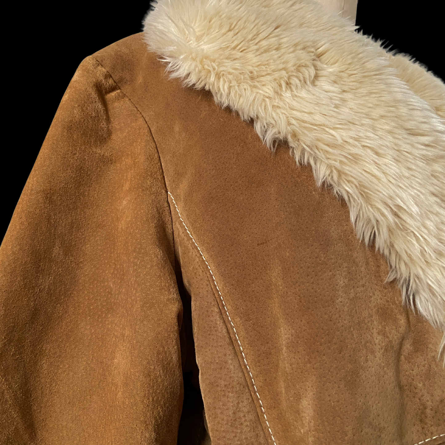2000s Suede Penny Lane Coat Wilsons Leather