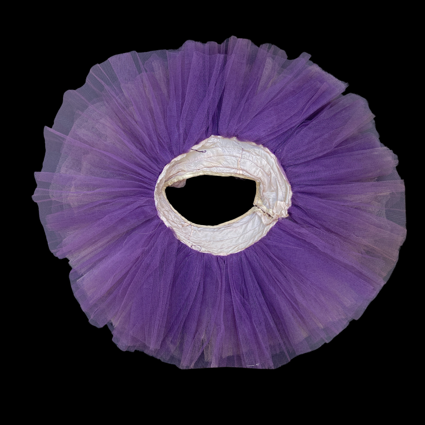 1950s Purple Tulle Tutu Skirt