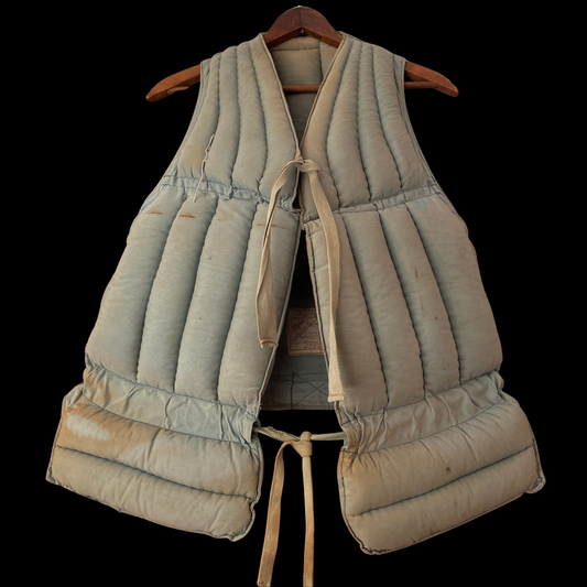 1940s Kapok Life Jacket Preserver Vest