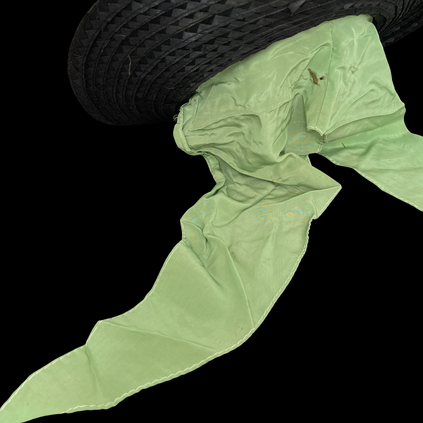 1940s Straw Hat with Bobbles Deadstock Gardening