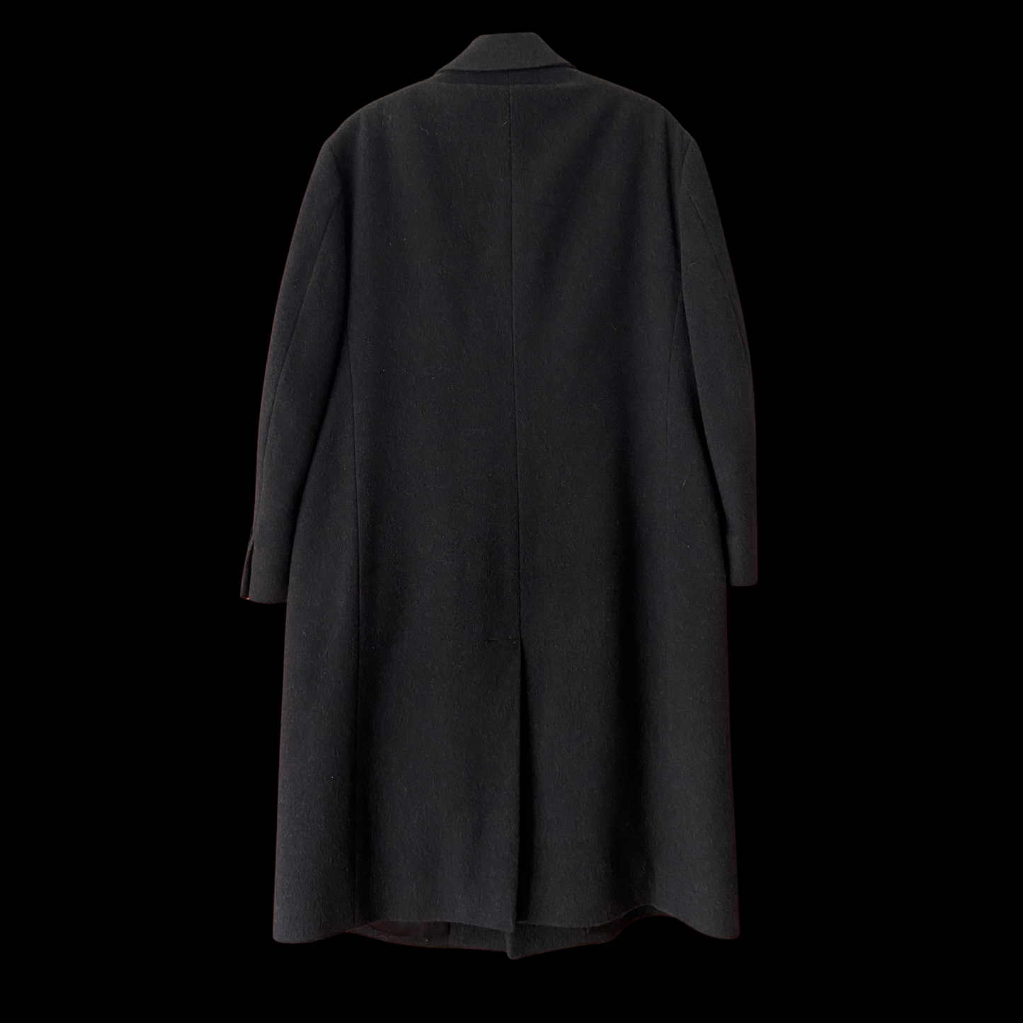 1990s Lambswool and Cashmere Coat
