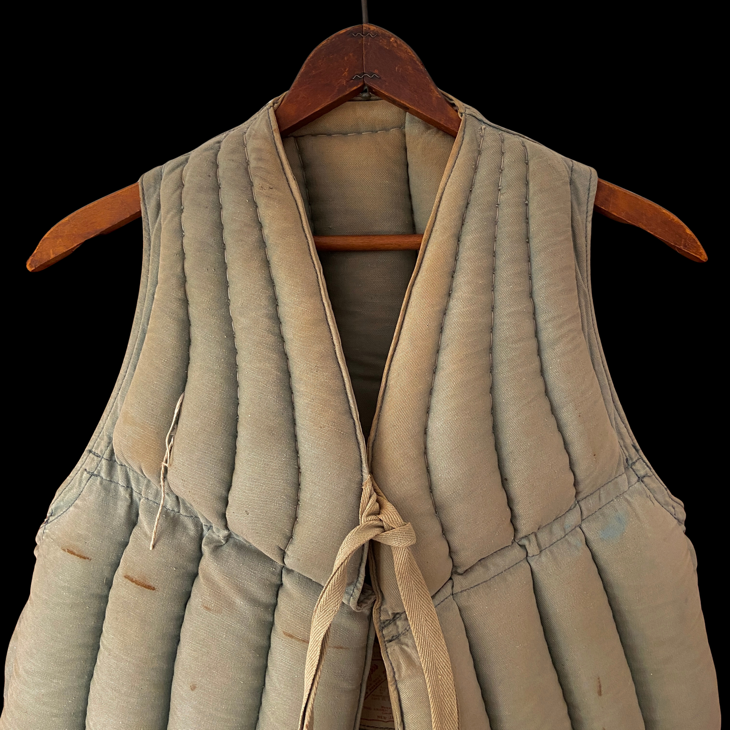 1940s Kapok Life Jacket Preserver Vest