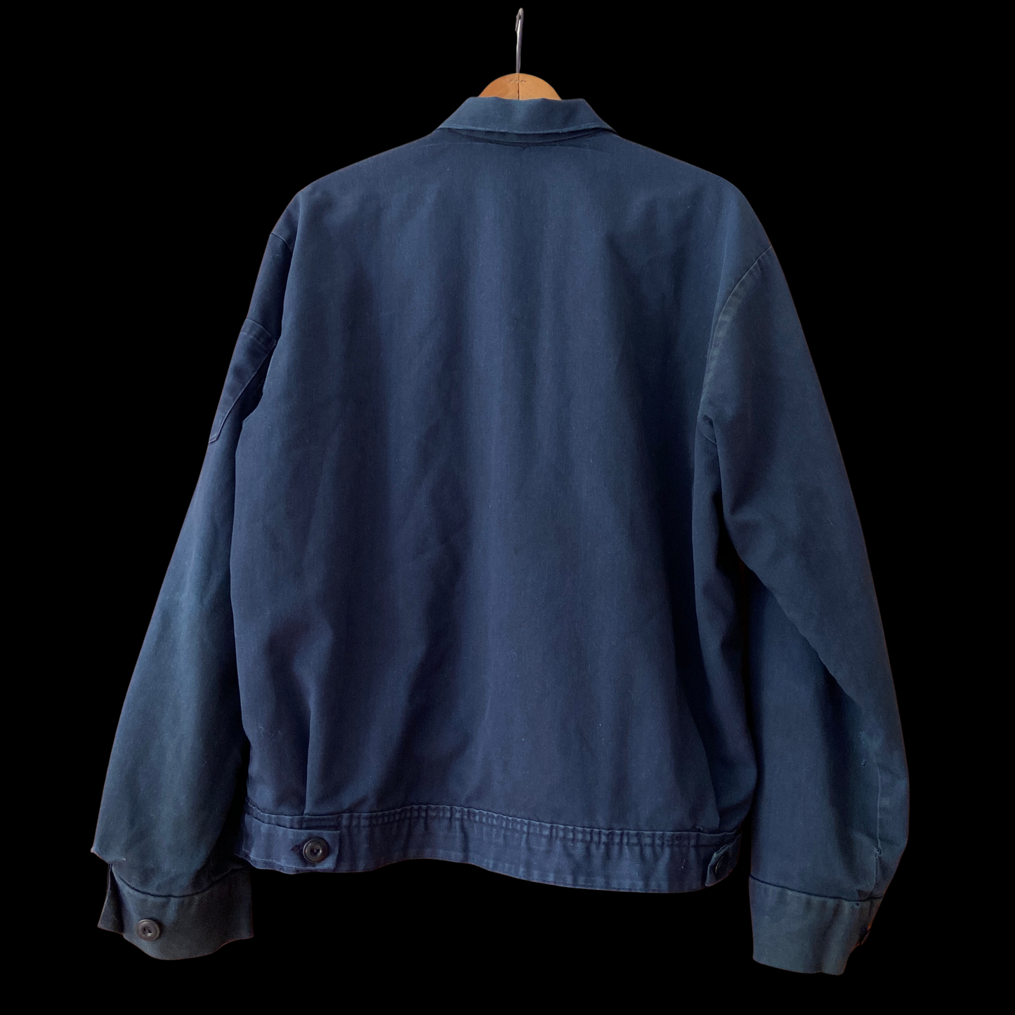 1970s Blue Mechanic Shop Coat