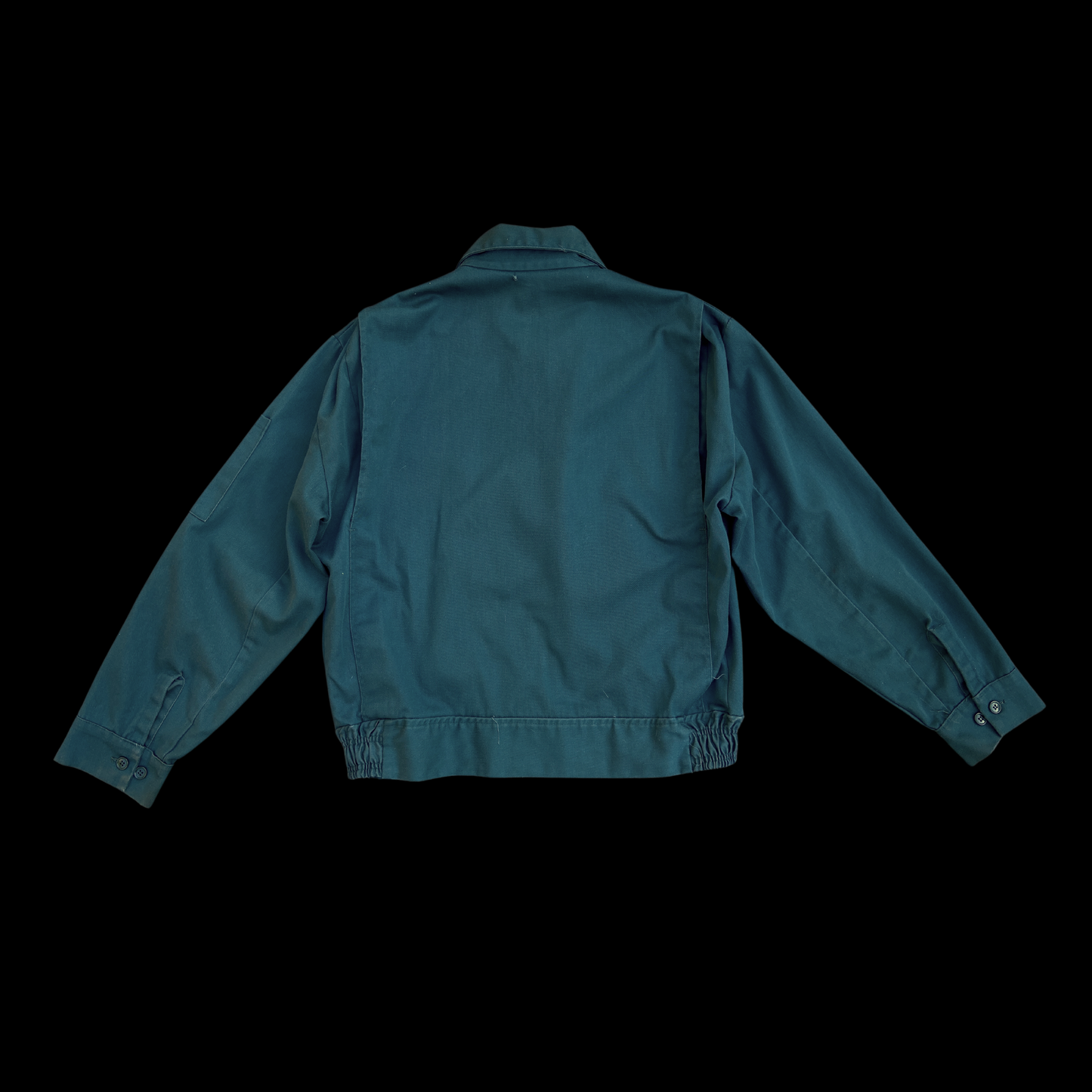 1970s Chain Stitched Big Smith Green Work Jacket