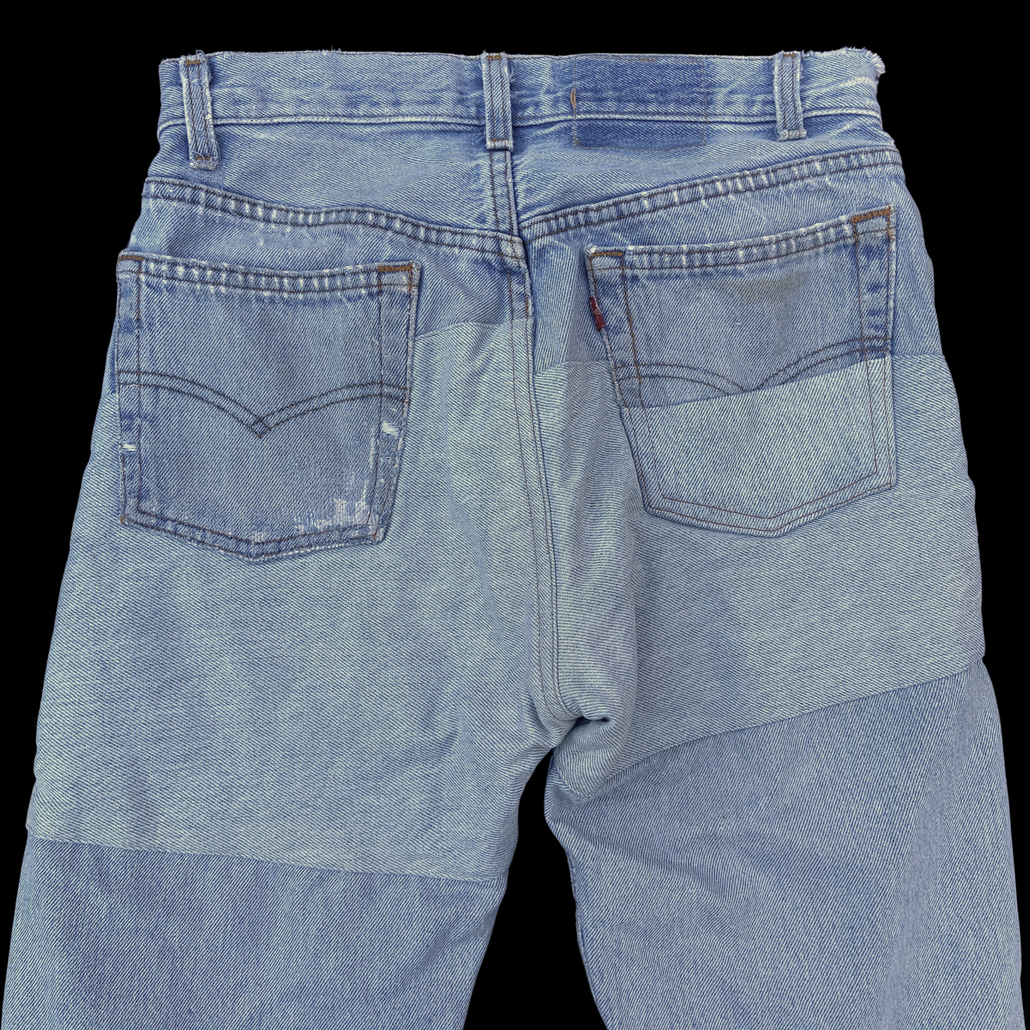 1990s Patched Levi's 501s 29 in Waist