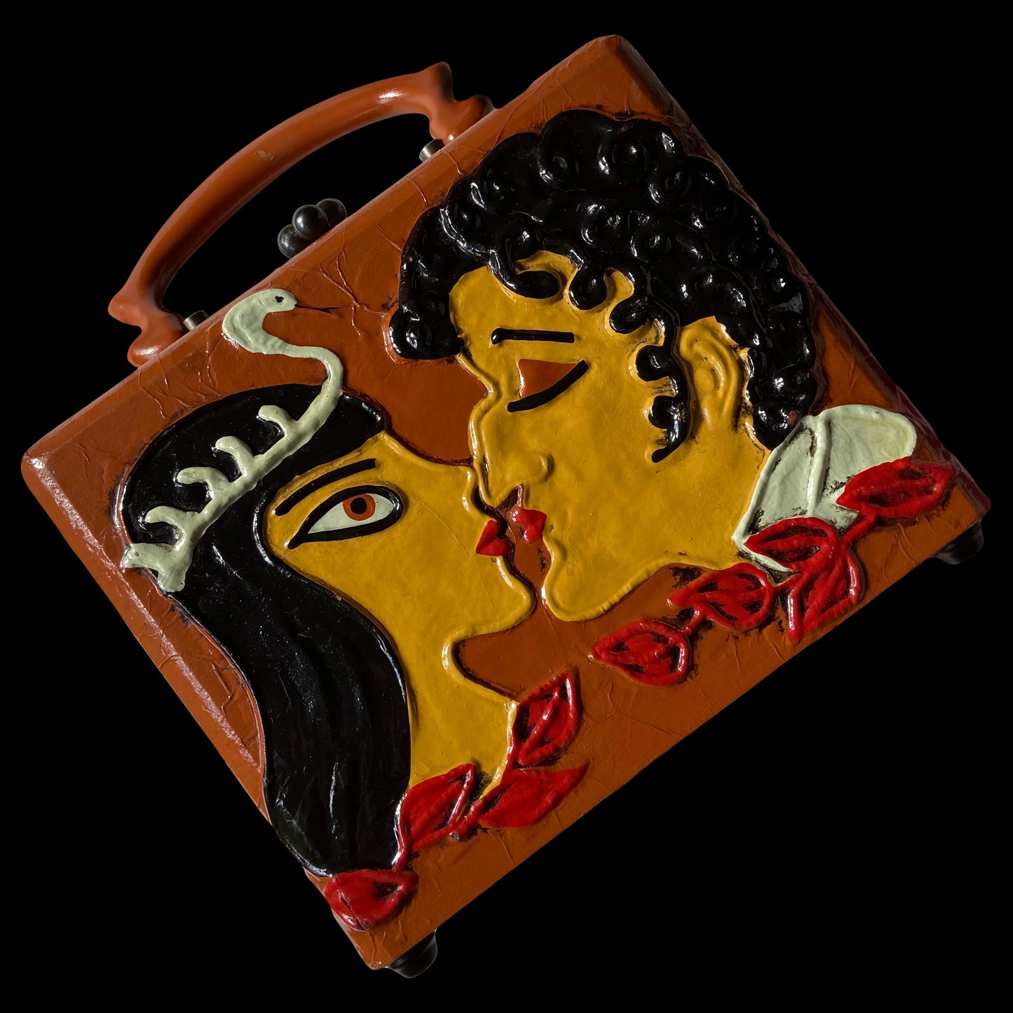 1970s Cleopatra Art Purse