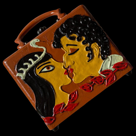 1970s Cleopatra Art Purse