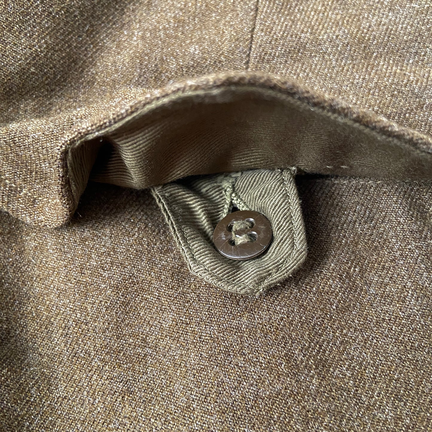 1950s Green Wool Army Field Pants