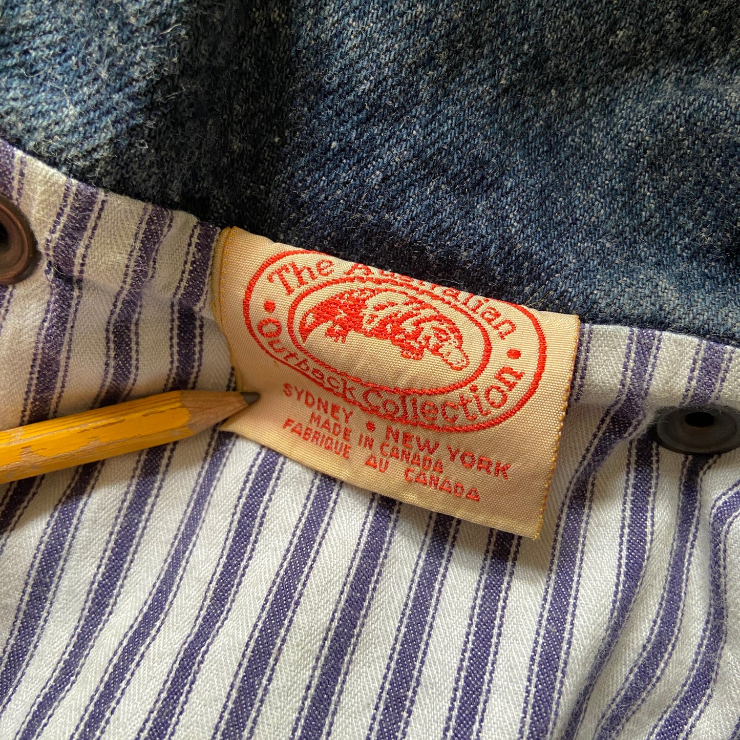 1980s Denim Duster Coat by Australian Outback Collection