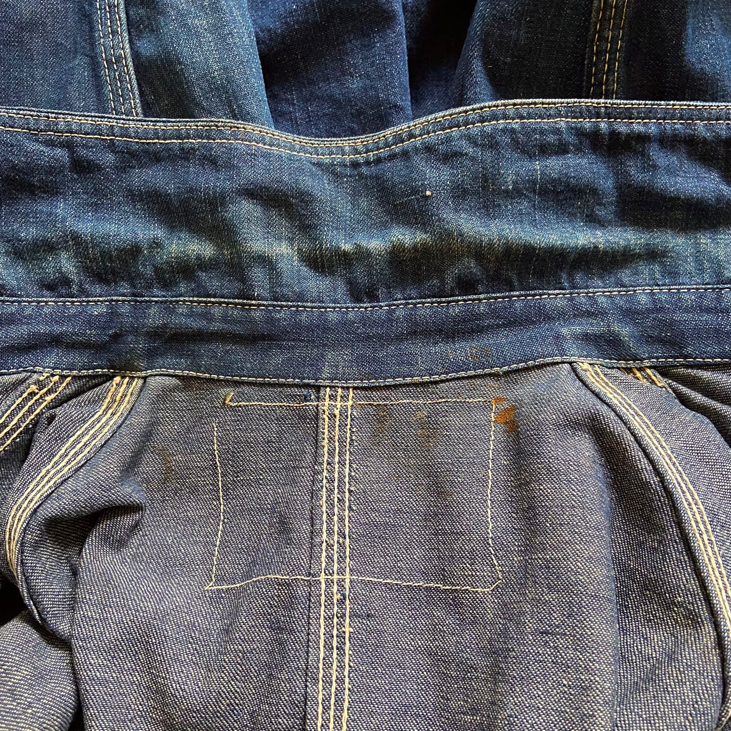 1930s N&W Denim Chin Strap Chore Jacket