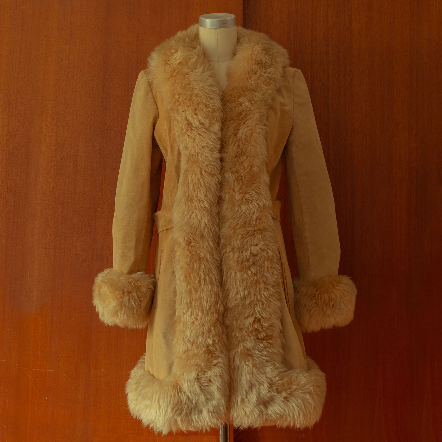 1970s Suede + Shearling Penny Lane Coat