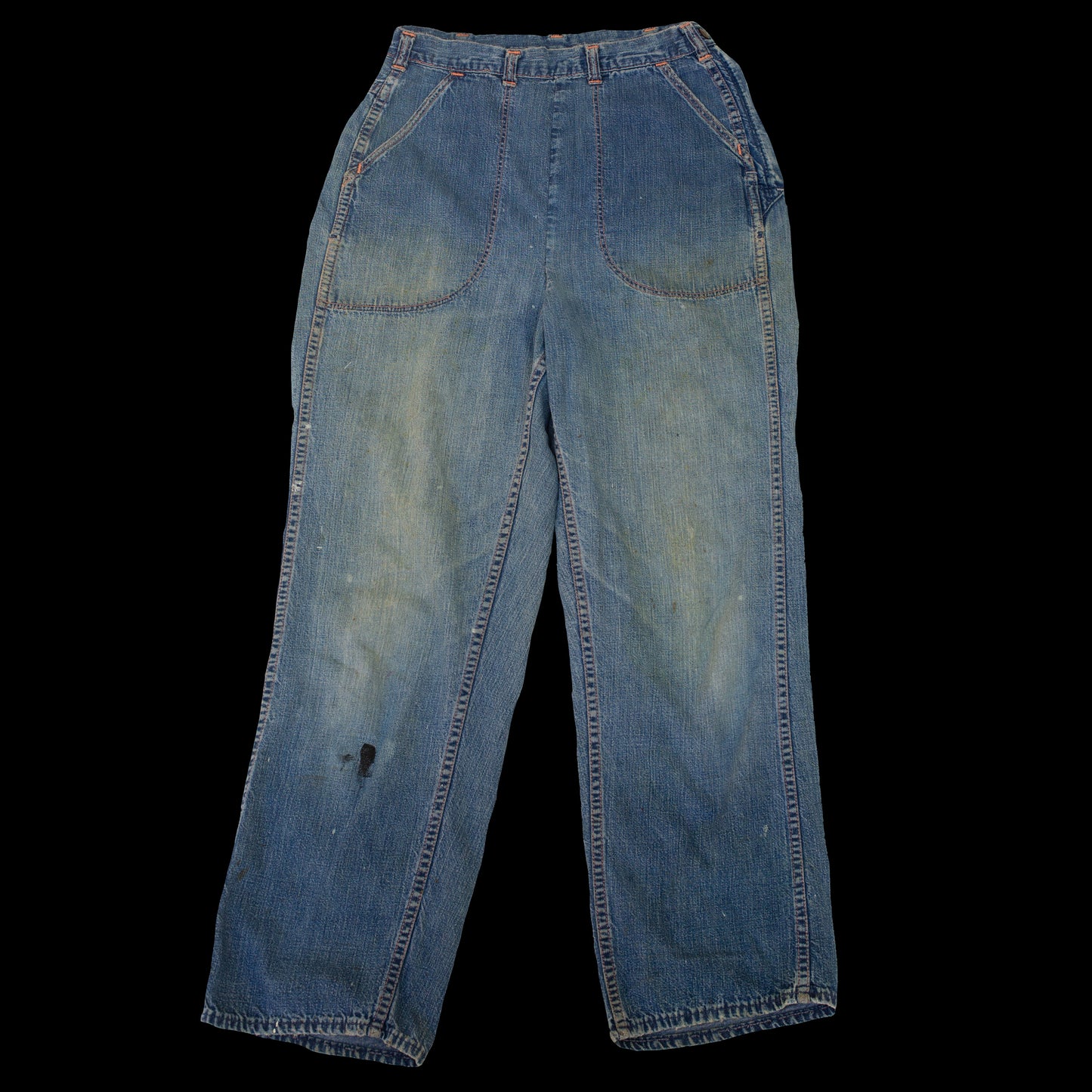 1940s Side Zip Jeans Cone Denim