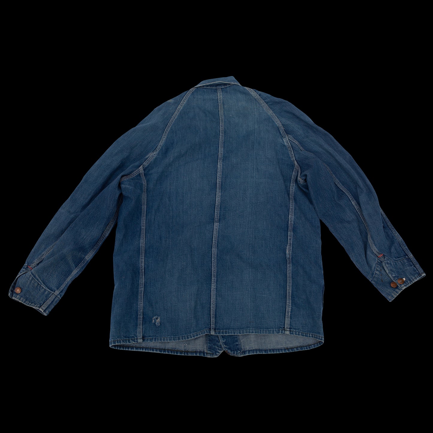 1950s Pay-Day Denim Chore Coat