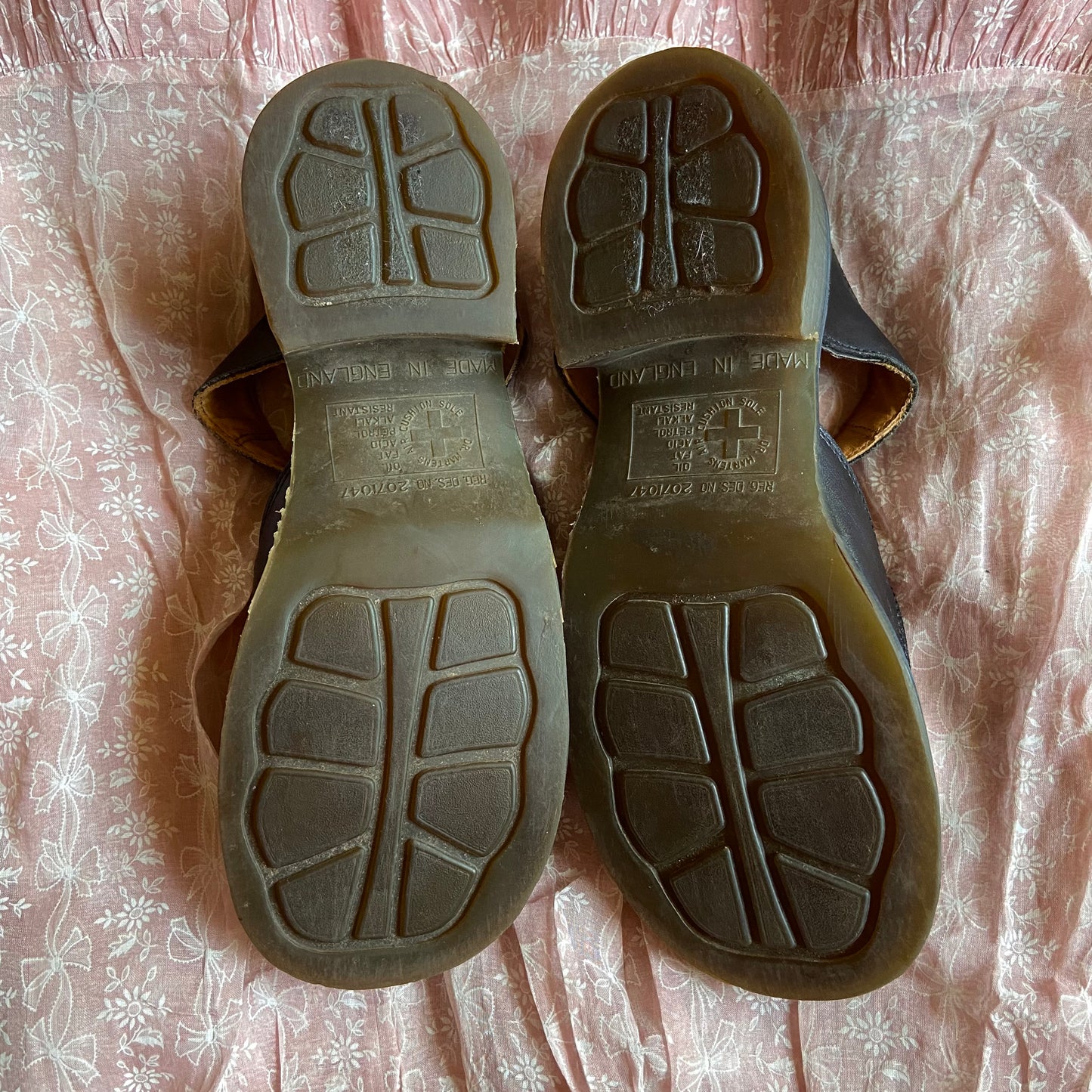 1990s Dr Marten Chunky Black Mary Janes - US 6