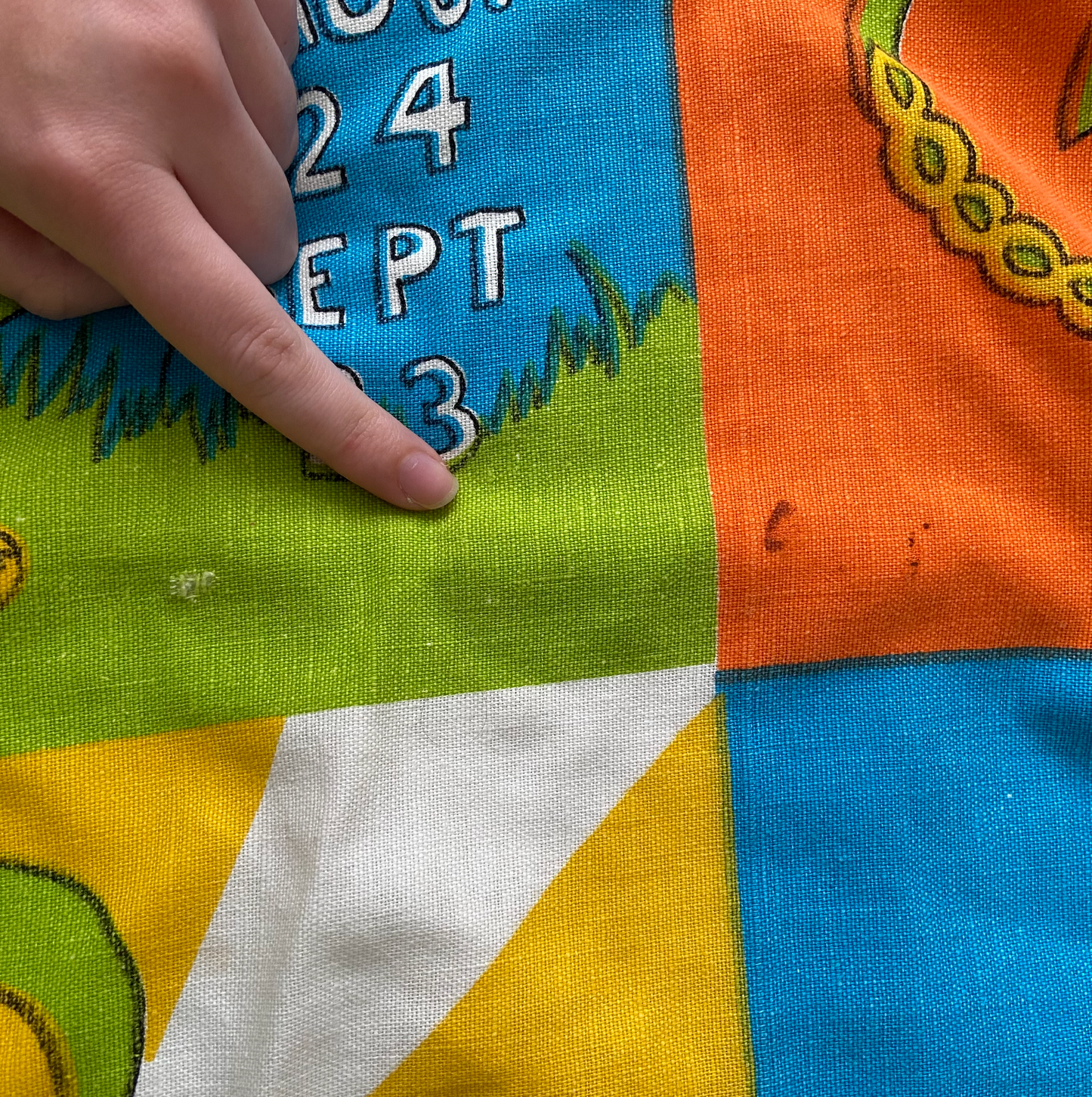 1960s Zodiac Bedspread