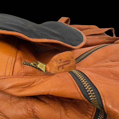 Vintage Frye Brown Leather Backpack