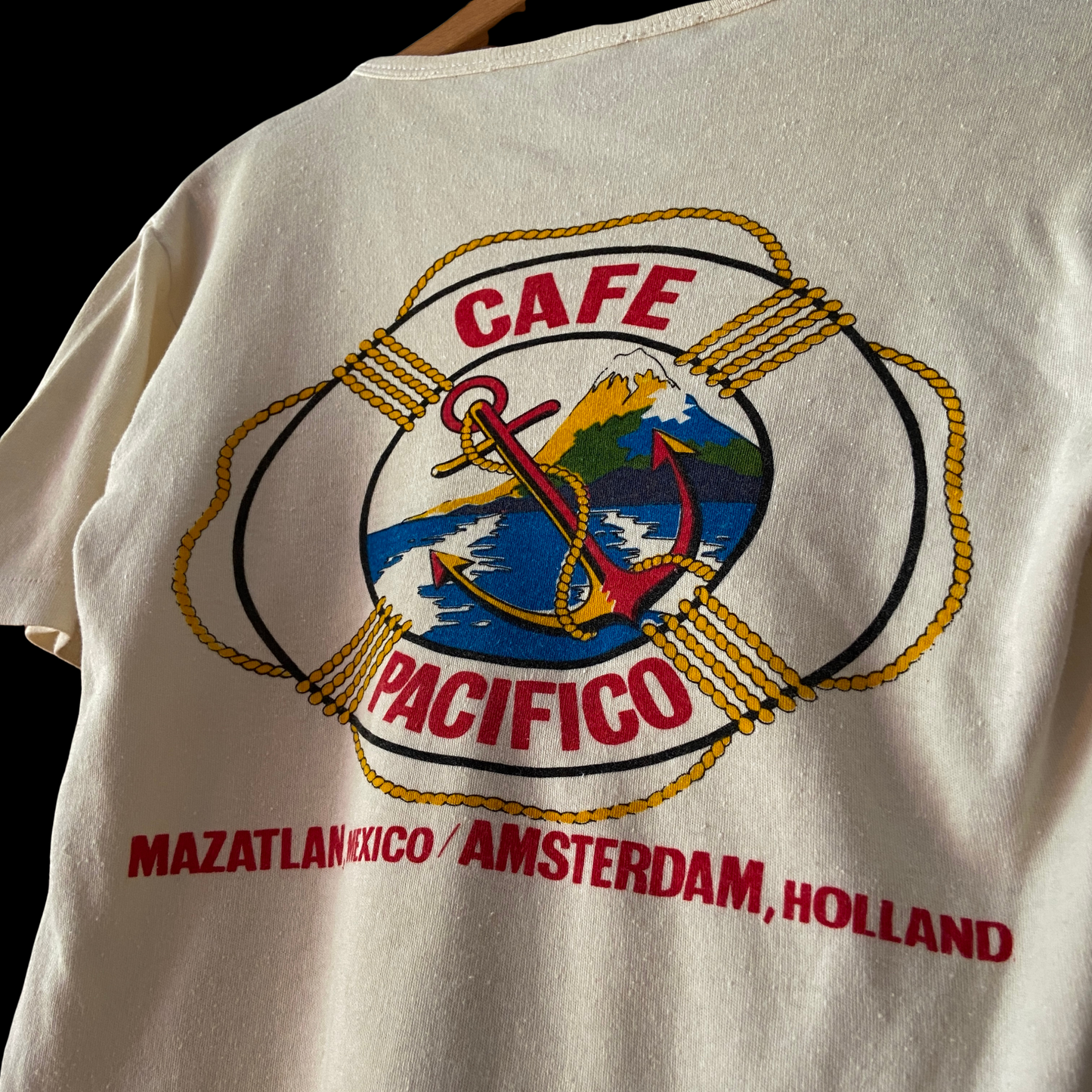 1970s Cafe Pacifico Tee Shirt Mexican Restaurant