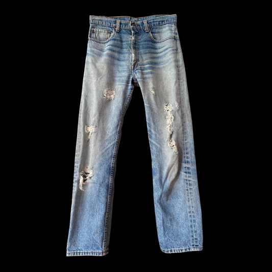 1980s Distressed Levi's 505