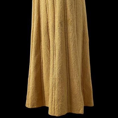 1940s Hand Knit Wool Sweater and Skirt Set