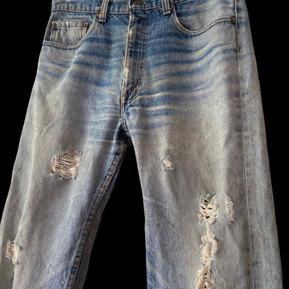 1980s Distressed Levi's 505