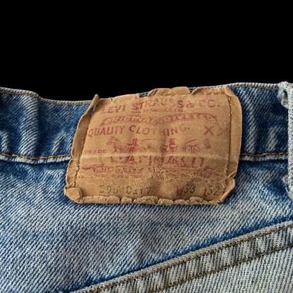 1980s Distressed Levi's 505