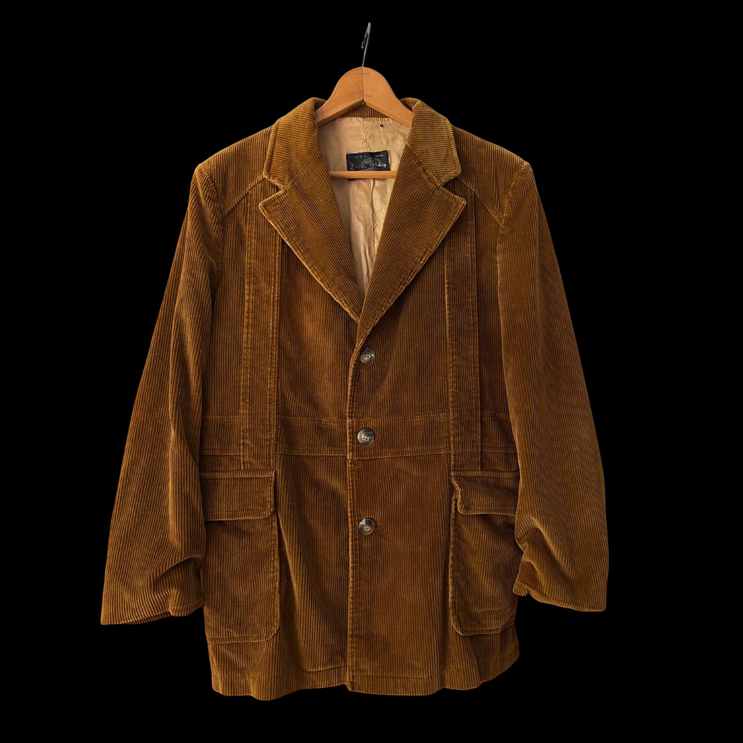 1970s Brown Corduroy Jacket