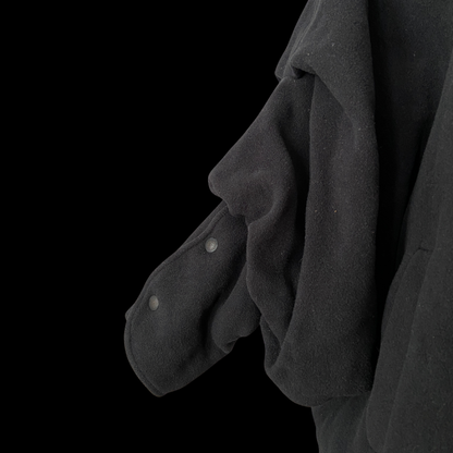 1980s Wool Cocoon Coat Issey Miyake Style