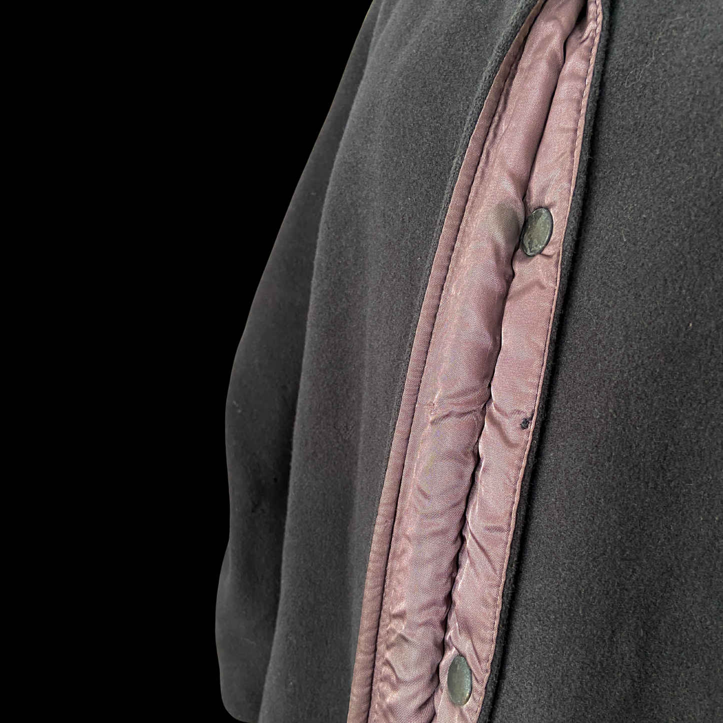 1980s Wool Cocoon Coat Issey Miyake Style