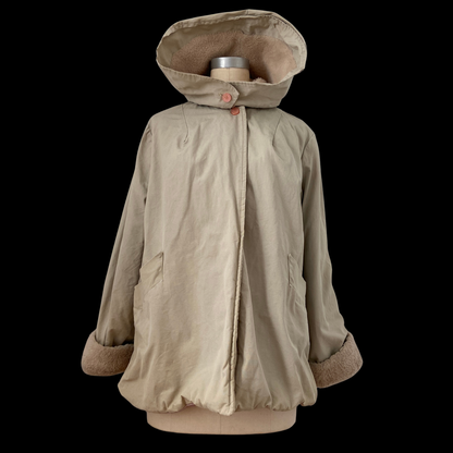 1950s Tan Jacket with Hood