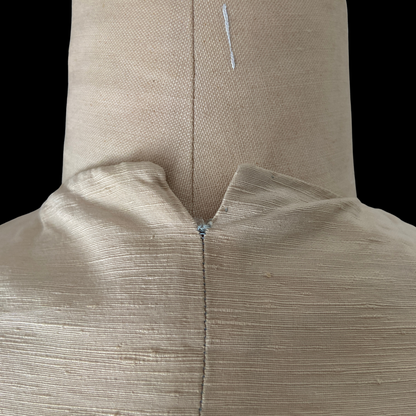 1940s Cream Silk Suit